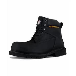 NEW BERRENDO 6‚Äù steel toe work boots in black